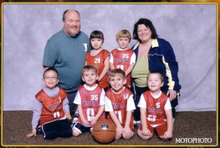 Little Lightning Basketball Team 2009