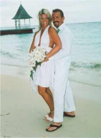 Debbie & Larry Wedding picture in Jamaica