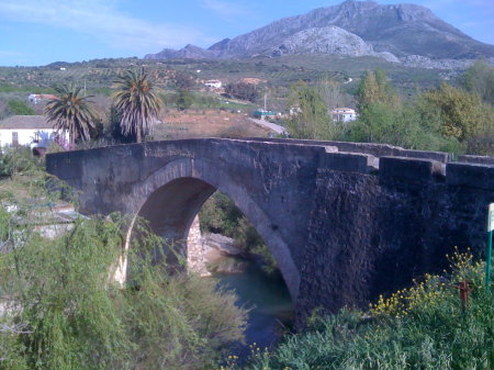2000 year old Roman Bridge near El Burgo