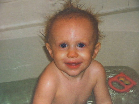 Bath time can be a hair-raising experience