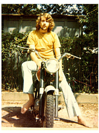'68 Ducati, Mom's backyard