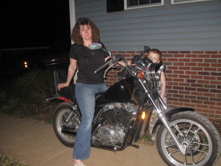 Me & my Bike (and Reuben)