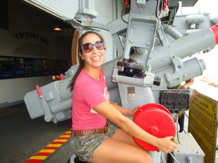 On the USS Lexington