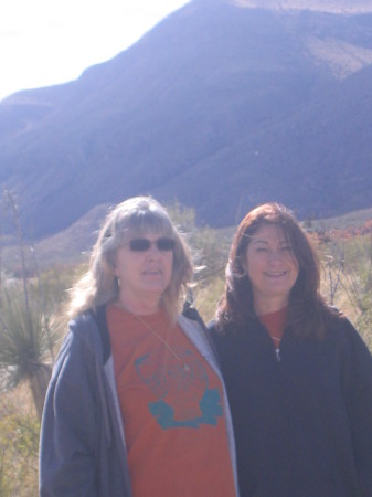 Vicki Mills Taggart & Me - Las Cruces, Nov '08