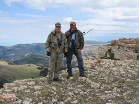 Rockchuck hunting in Big Horn Mtns., WY