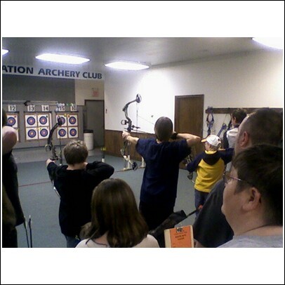 micahael shooting bow