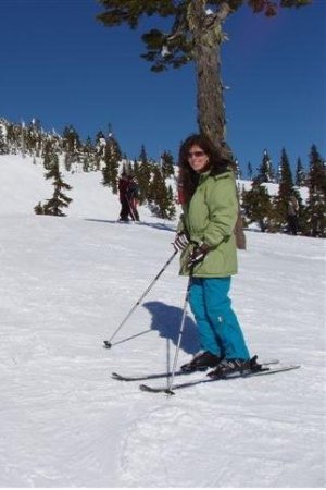 Skiing at Mt Washington Feb 2008