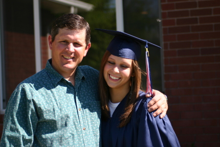 Daughter Jessica at graduation