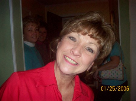 My sister Cindy Dennis, and Faith in the back