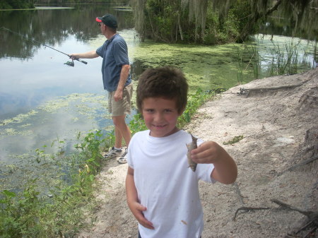 Jesse's first fish FL 08