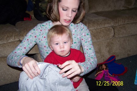 Youngest Daughter and grandson