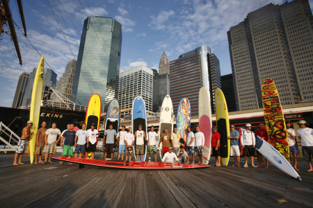 1st Stand Up Paddle Around NYC