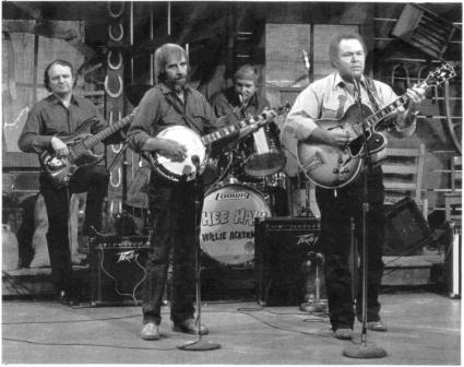 Bobby (daddy) and Roy Clark