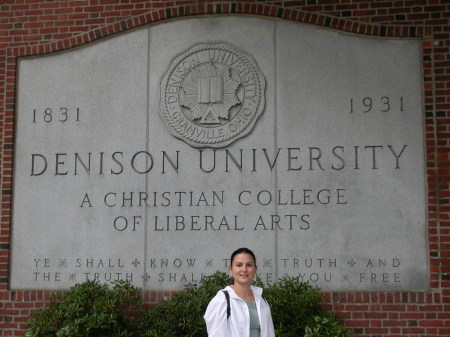 My alma mater, Denison Univ. in Granville, OH