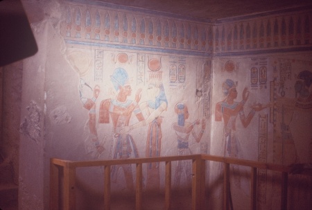 Mural in Seti's Tomb