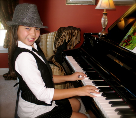 My little Jazz Pianist...Kianna