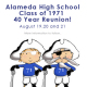 40 Year Class Reunion! Come on Pirates! reunion event on Aug 19, 2011 image