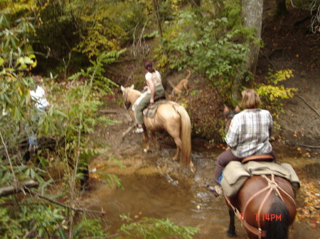 Riding in Tennessee in 2008