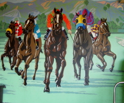 Mural at Santa Anita