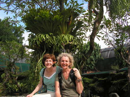 Claire and I in Kuala Lampur, Malaysia