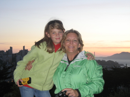 Molly and Sherry - May 07 Coit Tower