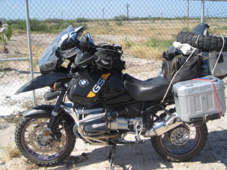 My bike & I down in Baja Mexico.