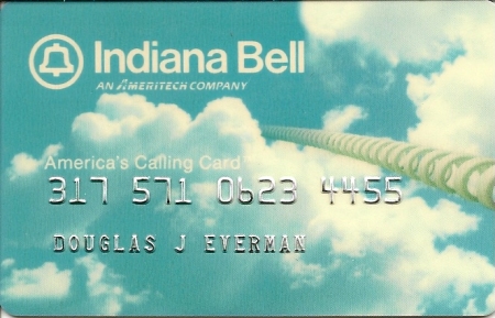 Indiana Bell Calling Card