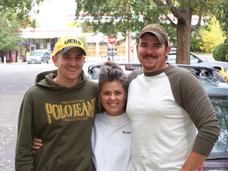 My son Ron, Wife Ronda and My son Jeremy