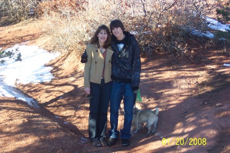 With my 18-year old son in CO