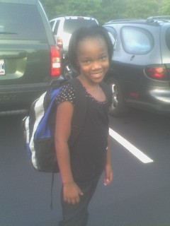 Danai's first day of 3rd grade