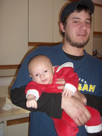 Uncle Robby with Brayden