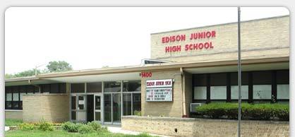 Edison Junior High School Logo Photo Album