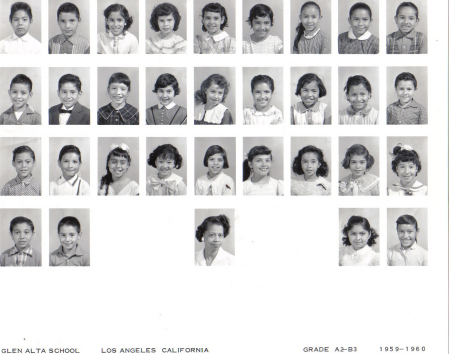 Miss Miller's Class 1959/1960