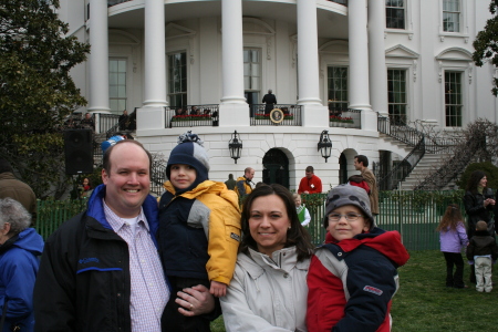 Family at the White House