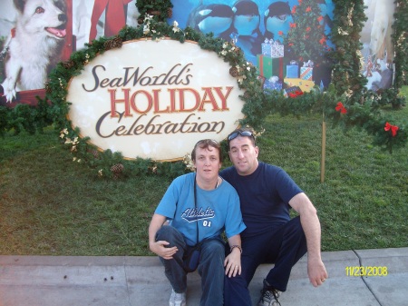 Me and Eric at Sea World in San Diego