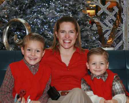 Me and my boys - December 2008
