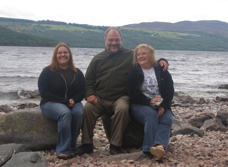 On the shore of Loch Ness, June 2006