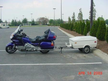 Our GoldWing and Trailer