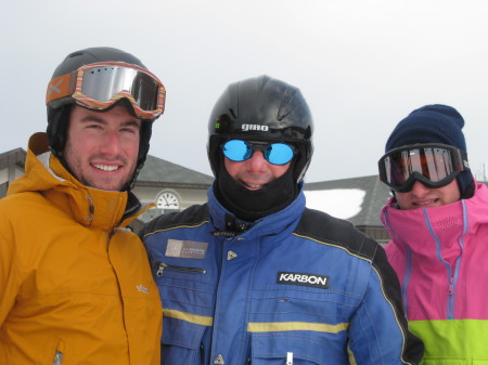 Skiing at Windham Mtn. Dec '09 with sons