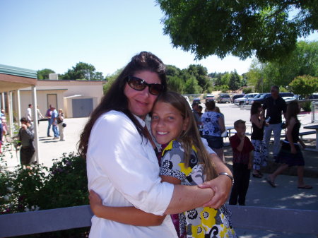 Cheyenne & Mom - 6th grade Graduation '08