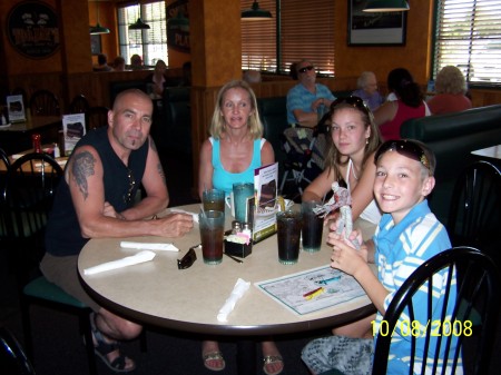 My brother and his family from Norway.