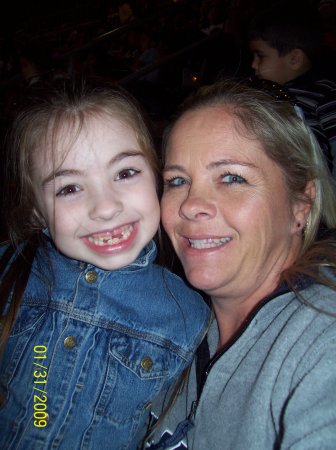 chasity and mom at monster jam houston