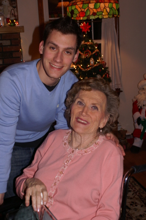 Mom and Dan(son #2) Christmas