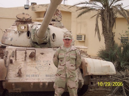 Richard at Ali Base, Iraq