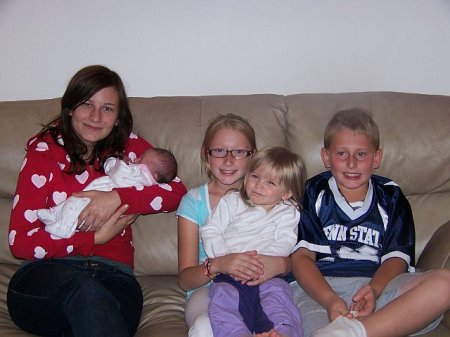 All 5 grandchildren Oct 2008