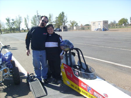 Tony, Anthony & his "Hot Rod"