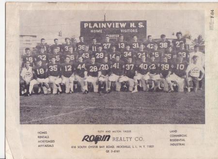 Vince Cuffari's album, PLAINVIEW H.S FOORBALL 1966