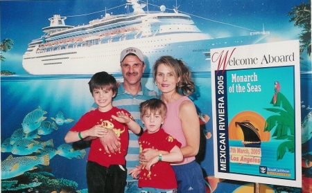 Our first family  cruise.