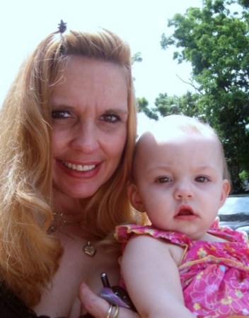 Denise an my daughter Raven 7 months 2009