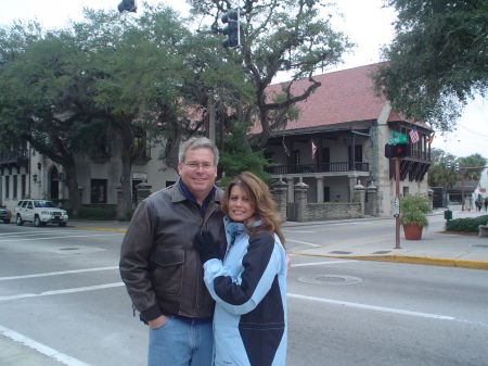My Husband and I in St. Augustine